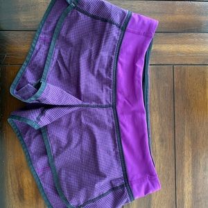 Sold as is - lululemon speed shorts size 6